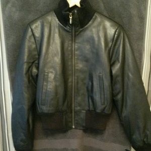 Leather jacket